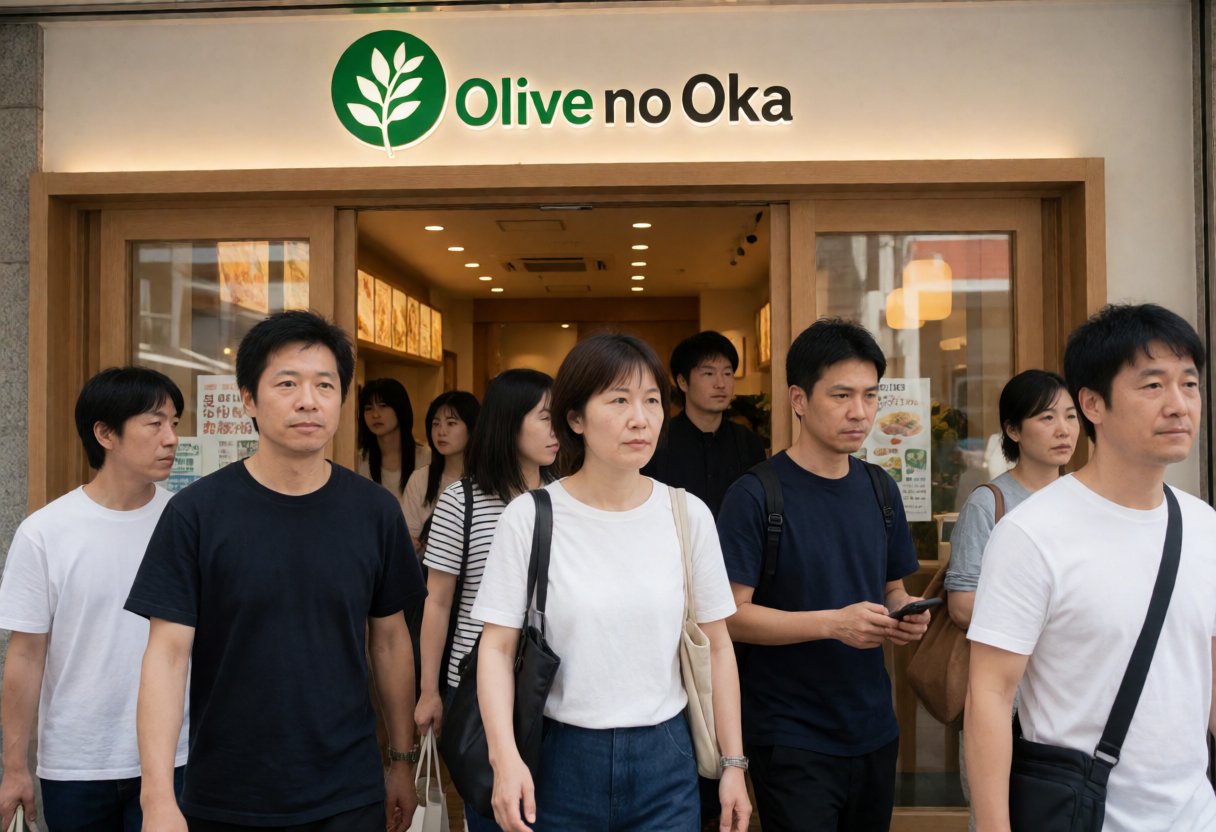オリーブの丘への失望した人々