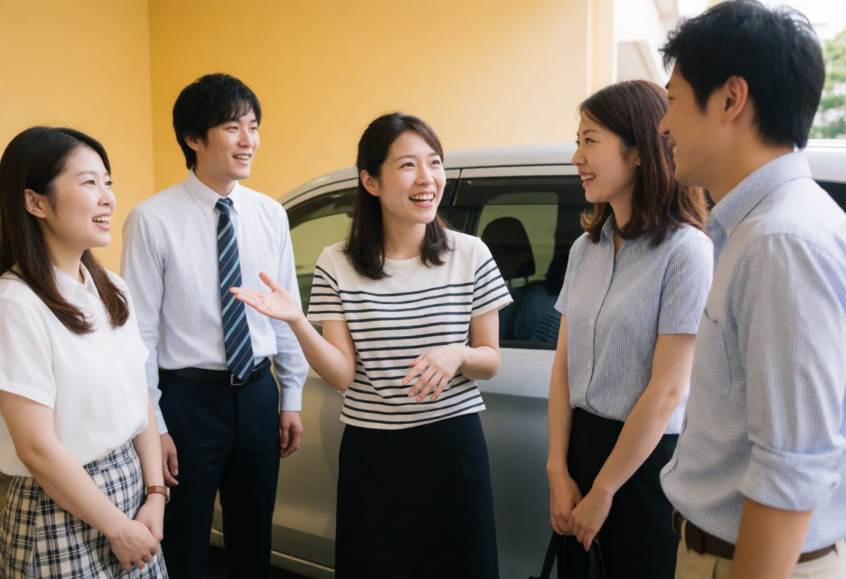 道に迷う人々